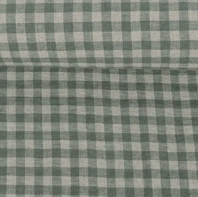 Sage Gingham Picnic Blanket