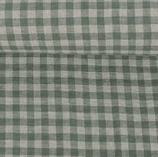 Sage Gingham Tablecloth