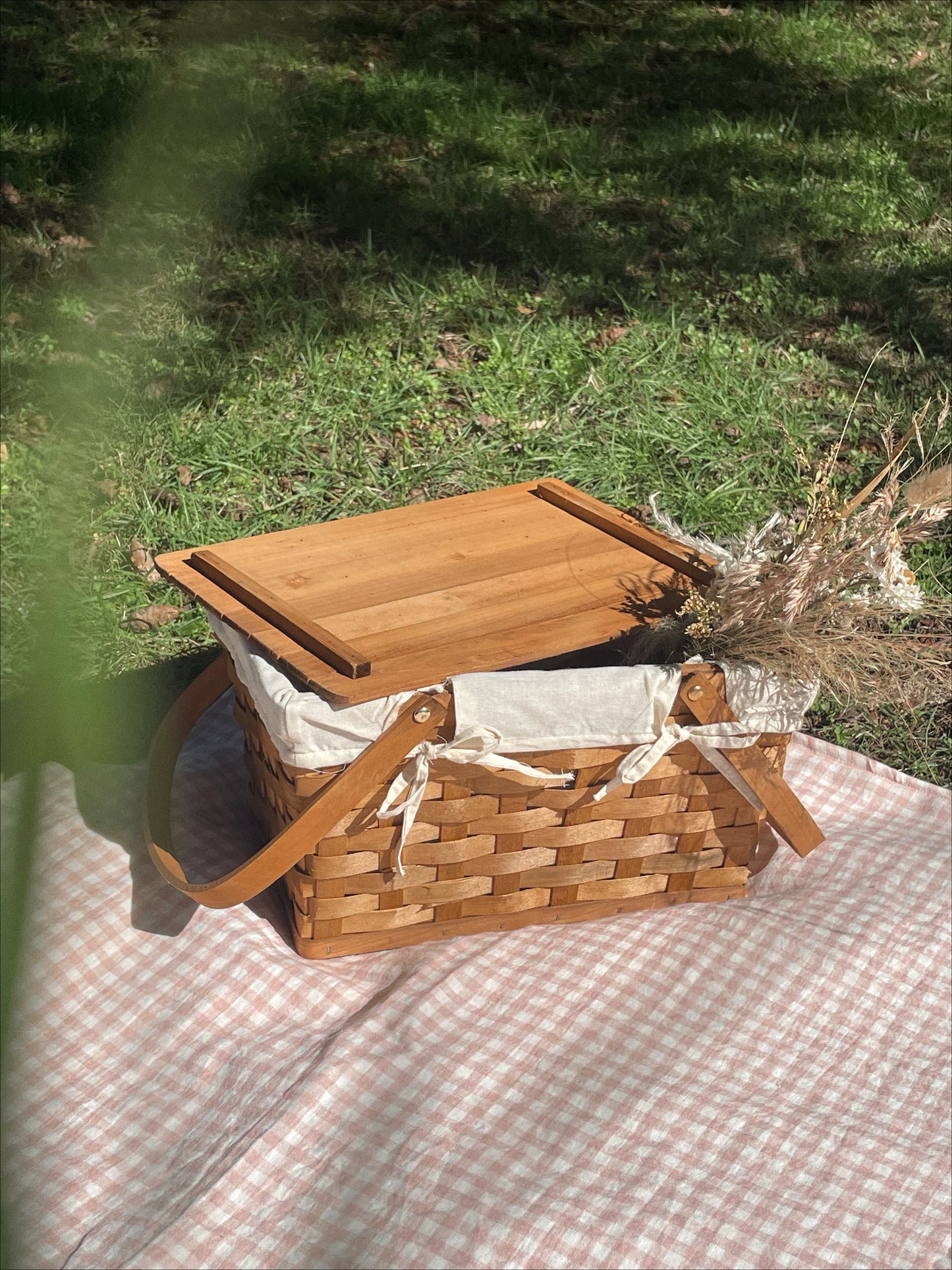 Walnut Picnic Basket