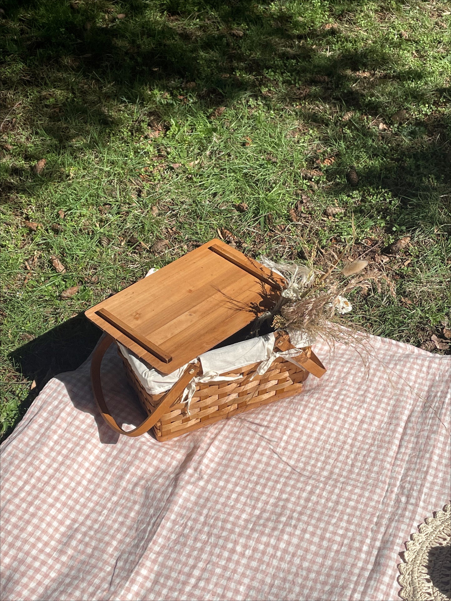 Walnut Picnic Basket